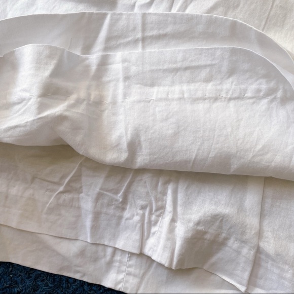 π BANANA REPUBLIC WHITE BOW COTTON MINI DRESS! - Picture 10 of 12